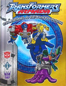 Transformers Armada Coloring Book