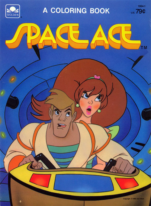 Space Ace Coloring Book
