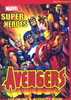 Avengers Coloring and Activity Book