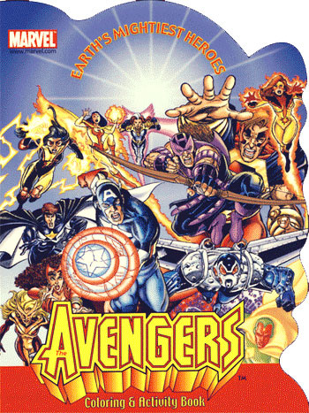 Avengers Coloring and Activity Book