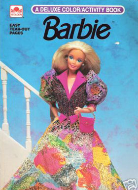 Barbie Coloring and Activity Book