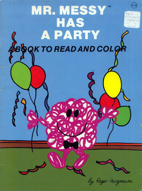 Mr. Men & Little Miss Coloring Books | Coloring Books at Retro Reprints