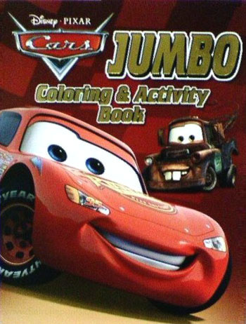 Cars, Pixar's Coloring and Activity Book