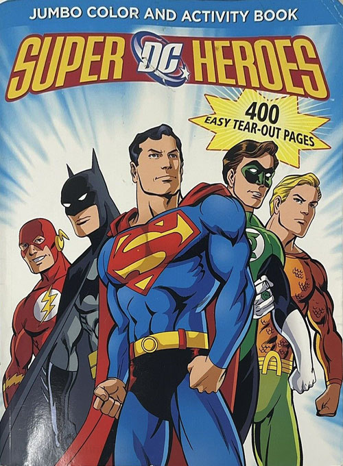 DC Super Heroes Coloring and Activity Book