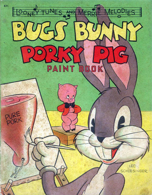 Bugs Bunny Paint Book