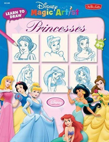 Princesses, Disney How to Draw