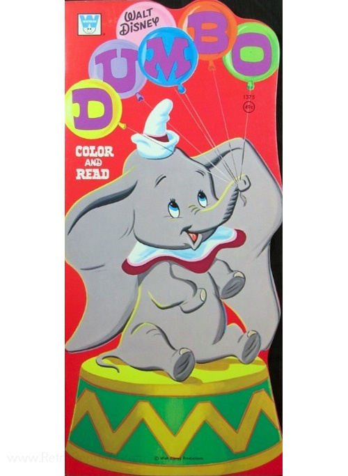 Dumbo, Disney's Color and Read