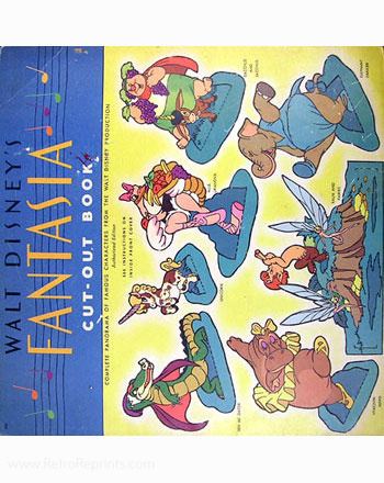 Fantasia, Disney's Cut-Out Coloring Book