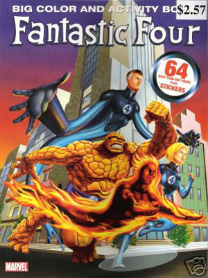 Fantastic Four Coloring and Activity Book