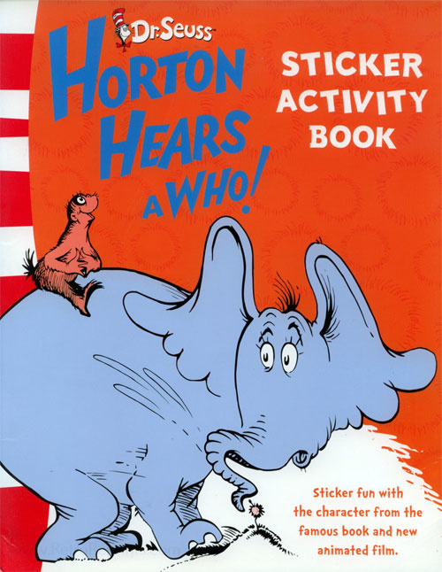 Horton Hears a Who! Sticker Book