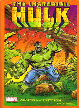 Incredible Hulk, The Coloring and Activity Book