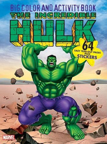 Incredible Hulk, The Coloring Book