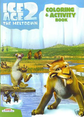 Ice Age 2: The Meltdown Coloring and Activity Book