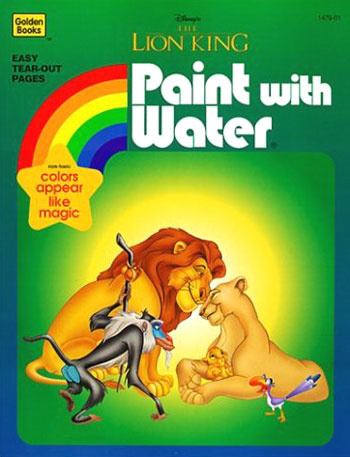 Lion King, The Paint with Water