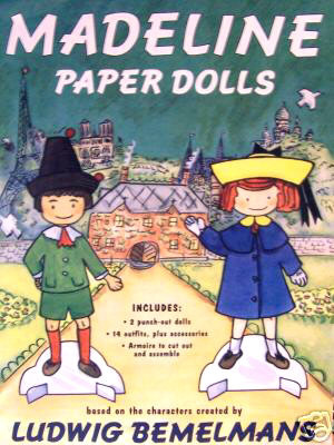 Madeline Paper Doll