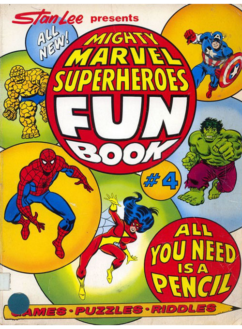 Marvel Super Heroes Fun Book #4