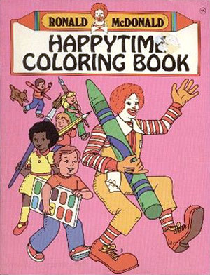 Ronald McDonald Coloring Book