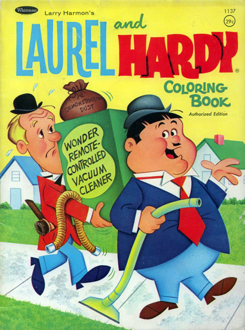 Laurel & Hardy Coloring Book