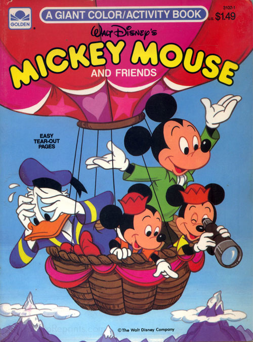 Mickey Mouse and Friends Coloring and Activity Book