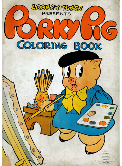 Porky Pig Coloring Book