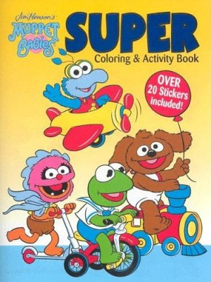 Muppet Babies, Jim Henson's Coloring and Activity Book