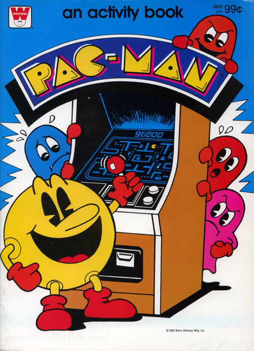 Pac-Man Activity Book