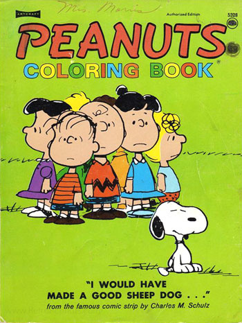 Peanuts Coloring Book