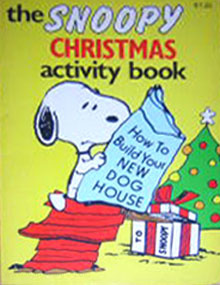 Peanuts Snoopy Christmas Activity Book