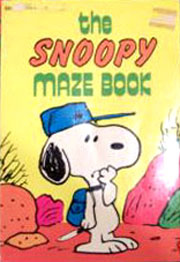 Peanuts Snoopy Maze Book