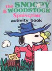 Peanuts Snoopy & Woodstock Springtime Activity Book