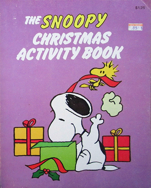 Peanuts Snoopy Christmas Activity Book