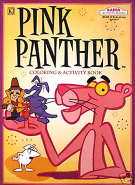 Pink Panther, The Coloring and Activity Book
