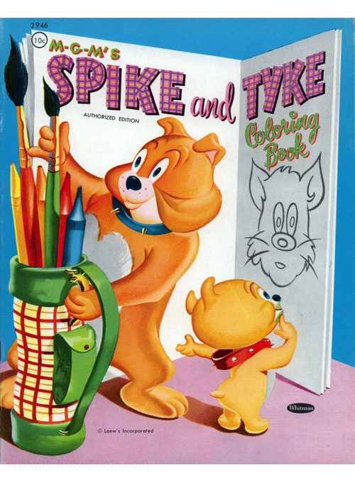 Spike & Tyke Coloring Book