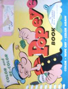 Popeye the Sailor Man Coloring Book