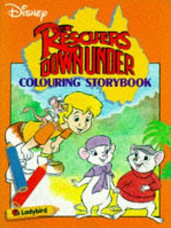 Rescuers Down Under, The Coloring Book