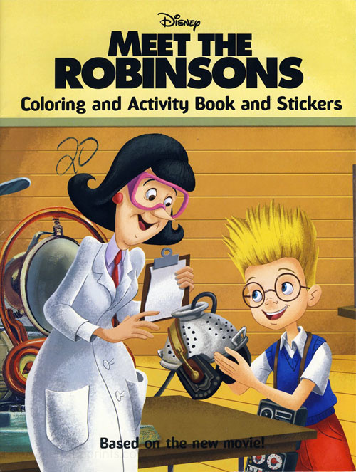 Meet the Robinsons Coloring and Activity Book