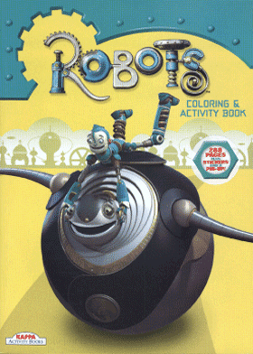 Robots Coloring and Activity Book