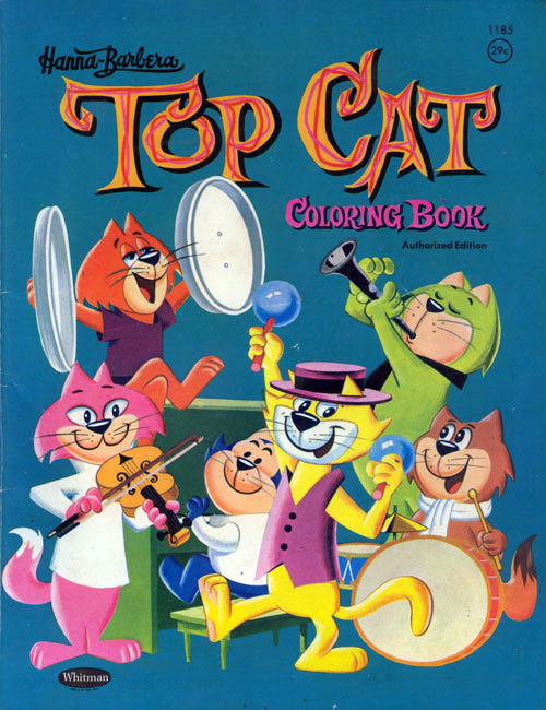 Top Cat Coloring Book