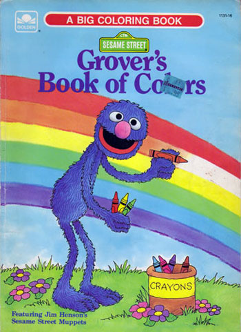 Sesame Street Grover's Book of Colors