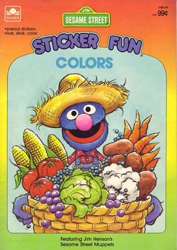 Sesame Street Sticker Fun