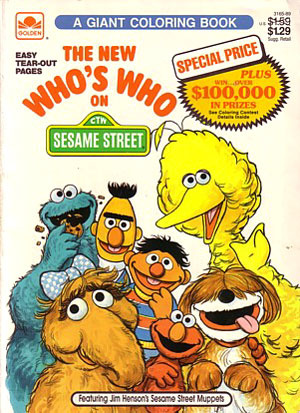 Sesame Street The New Who's Who