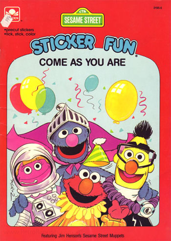 Sesame Street Sticker Fun