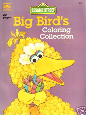 Sesame Street Big Bird's Coloring Collection