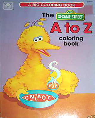 Sesame Street Coloring Book