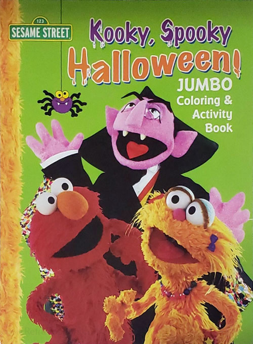 Sesame Street Jumbo Coloring & Activity Book