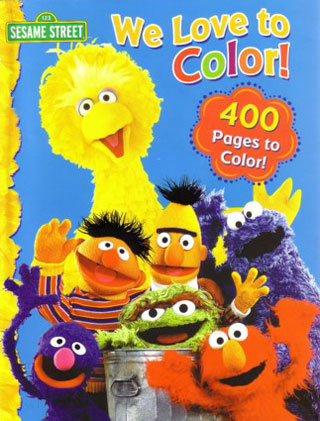 Sesame Street We Love to Color