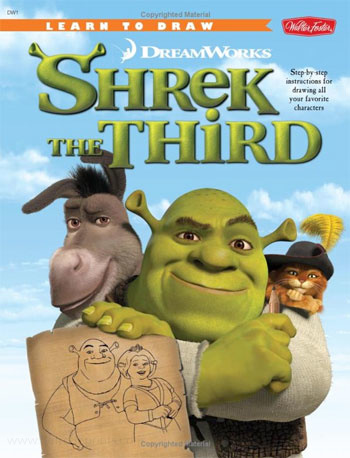 Shrek the Third How to Draw
