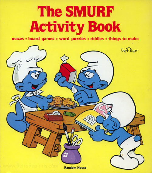 Smurfs Activity Book