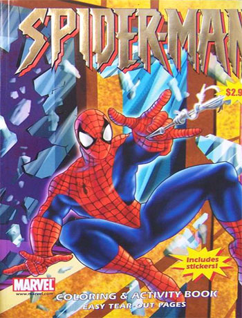 Spectacular Spider-man, The Coloring and Activity Book  Coloring Books at  Retro Reprints - The world's largest coloring book archive!