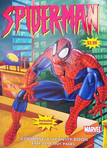 Spectacular Spider-man, The Coloring and Activity Book  Coloring Books at  Retro Reprints - The world's largest coloring book archive!